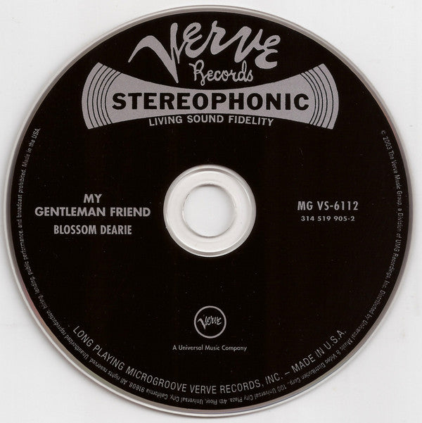 Blossom Dearie : My Gentleman Friend (CD, Album, Ltd, RE, RM)