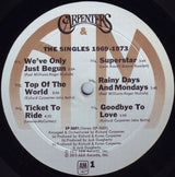 Carpenters : The Singles 1969-1973 (LP, Album, Comp, Mon)