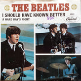 The Beatles : A Hard Day's Night (7", Single, Mono, Los)