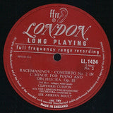 Clifford Curzon With London Philharmonic Orchestra Conducted By Sir Adrian Boult, Sergei Rachmaninoff : Concerto No. 2 In C Minor For Piano And Orchestra (LP, Album, Mono)