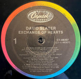 David Slater : Exchange Of Hearts (LP, Album)