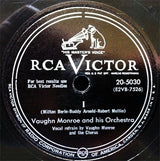 Vaughn Monroe And His Orchestra : Yours / I (Shellac, 10")