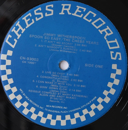 Jimmy Witherspoon : Spoon So Easy (LP, Comp)