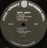 Betty Smith (4) : Songs Traditionally Sung In North Carolina (LP)