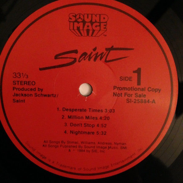 Saint (22) : Saint (LP, Album, Promo)