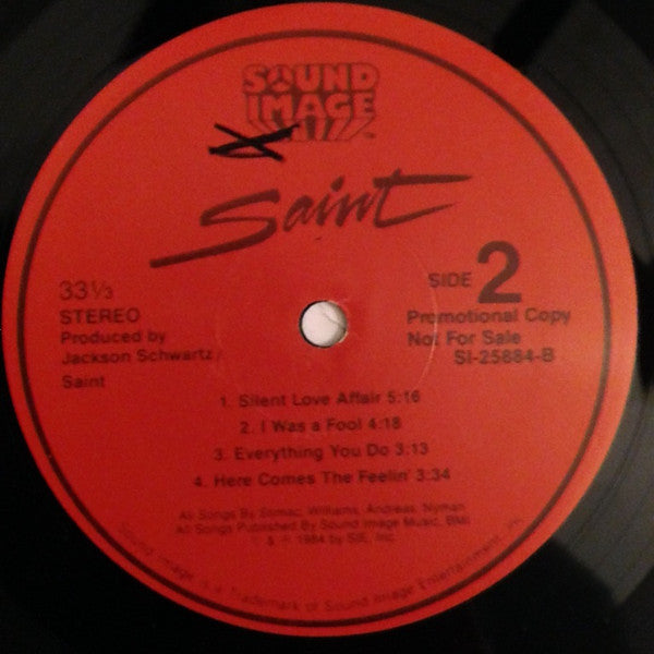 Saint (22) : Saint (LP, Album, Promo)