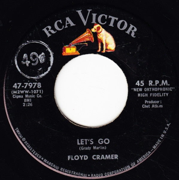 Floyd Cramer : Chattanooga Choo Choo (7", Single)