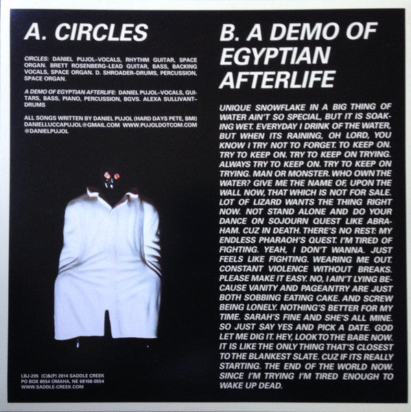 Pujol : Circles (7", Single, Ltd, Liz)