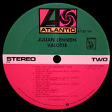 Julian Lennon : Valotte (LP, Album, Club, CRC)