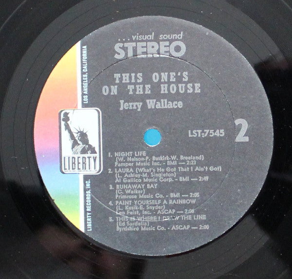 Jerry Wallace : This One's On The House (LP, Album)