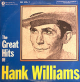 Hank Williams : The Great Hits Of Hank Williams (2xLP, Comp)