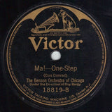The Benson Orchestra Of Chicago : My Sunny Tennessee / Ma! (Shellac, 10")