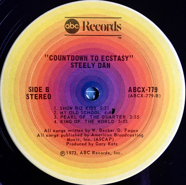 Steely Dan : Countdown To Ecstasy (LP, Album, RP)