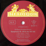 Wilhelm Furtwängler Dirigiert Wolfgang Amadeus Mozart / Joseph Haydn – Berliner Philharmoniker : Symphonie Nr. 39 Es-dur KV 543 / Symphonie Nr. 88 G-dur (LP, Mono, RE)