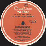 Stan Kenton And His Orchestra : The Stage Door Swings (LP, Album, RE)