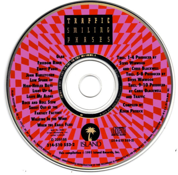 Traffic : Smiling Phases (2xCD, Comp, Club)