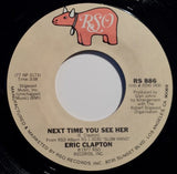 Eric Clapton : Lay Down Sally (7", Single, Styrene)