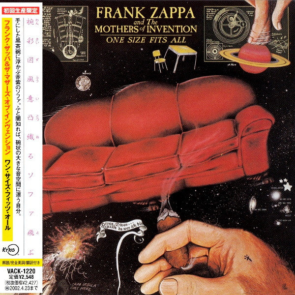 Frank Zappa And The Mothers Of Invention* : One Size Fits All (CD, Album, Ltd, RE, RM, Pap)