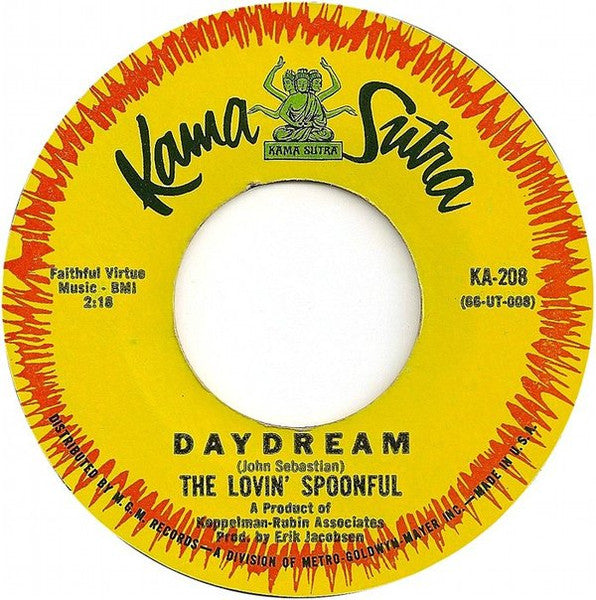 The Lovin' Spoonful : Daydream (7", Single, Styrene, Mon)