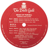 Henry Purcell, John Jenkins (5) And Matthew Locke - Alfred Deller, Gustav Leonhardt, Leonhardt Baroque Ensemble With Consort Of Viols : Music Of Henry Purcell, Jenkins And Locke (LP)