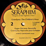 Marcel Grandjany - Maurice Ravel / Claude Debussy / Marcel Grandjany / Jean Roger-Ducasse, The Hollywood String Quartet, The Concert Arts Orchestra, Felix Slatkin : Marcel Grandjany / Ravel: Introduction And Allegro; Debussy: Danse Sacree Et Profane; Music By Roger-Ducasse & Grandjany (LP)
