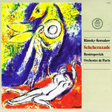 Nikolai Rimsky-Korsakov / Mstislav Rostropovich, Orchestre De Paris : Scheherazade (LP, Album)