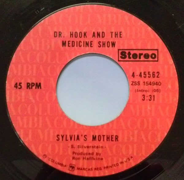 Dr. Hook & The Medicine Show : Sylvia's Mother (7", Single, Styrene, Ter)