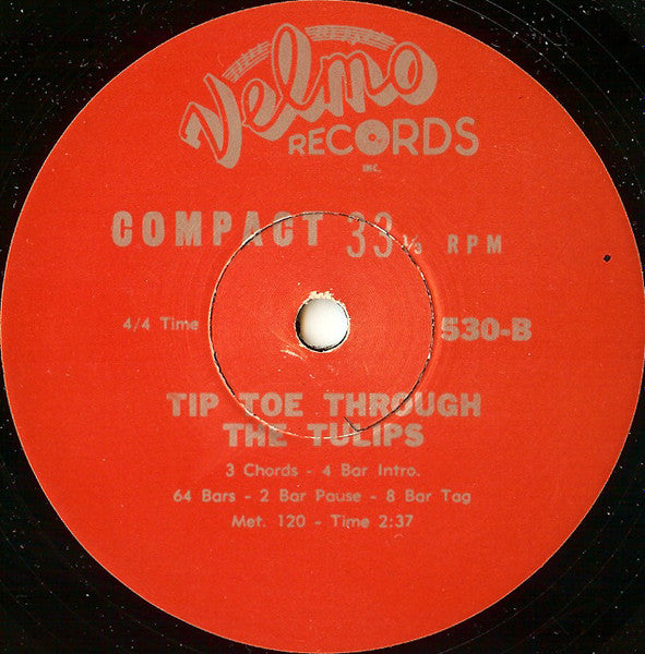 Unknown Artist : Tip Toe Through The Tulips (7")