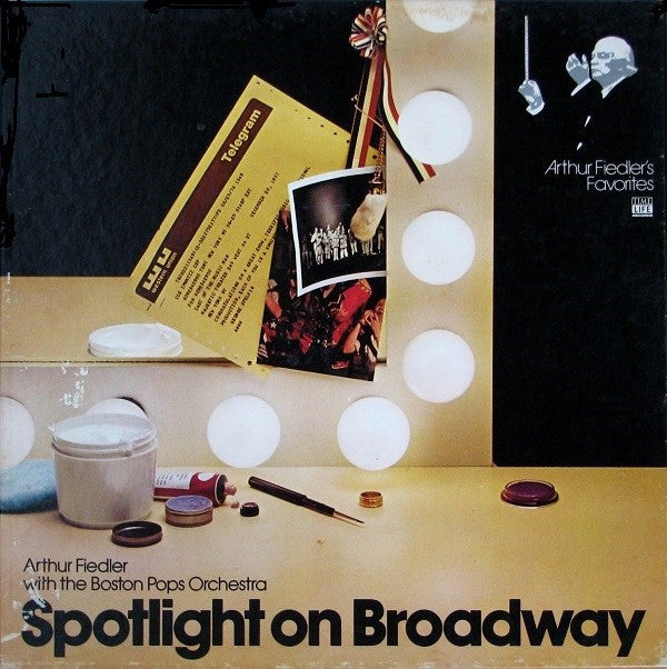 Arthur Fiedler With Boston Pops Orchestra : Spotlight On Broadway (3xLP, Comp + Box)