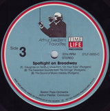 Arthur Fiedler With Boston Pops Orchestra : Spotlight On Broadway (3xLP, Comp + Box)