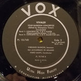 Antonio Vivaldi, Virginio Bianchi, Gli Accademici Di Milano, Piero Santi : 4 Bassoon Concertos (LP, Mono, RVG)