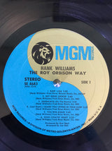 Roy Orbison : Hank Williams The Roy Orbison Way (LP, Album)