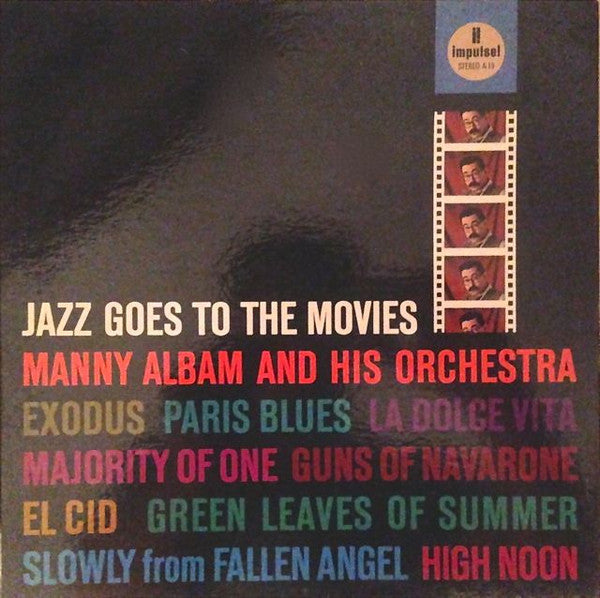 Manny Albam And His Orchestra : Jazz Goes To The Movies (LP, Album)
