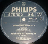 Beethoven*, David Oistrach, Lev Oborin : Die 10 Violinsonaten, Complete Violin Sonatas (4xLP, RE + Box)