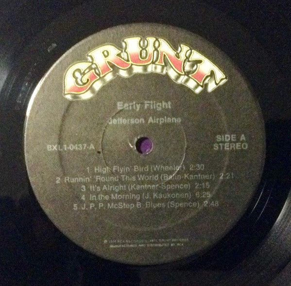 Jefferson Airplane : Early Flight (LP, Comp)