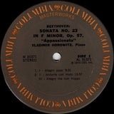 Horowitz* - Beethoven* : Appassionata Sonata / Waldstein Sonata (LP, Album)