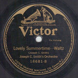 Van Eps Quartet / Joseph C. Smith's Orchestra : So Long Oo-Long (How Long You Gonna Be Gone?) / Lovely Summertime (Shellac, 10")
