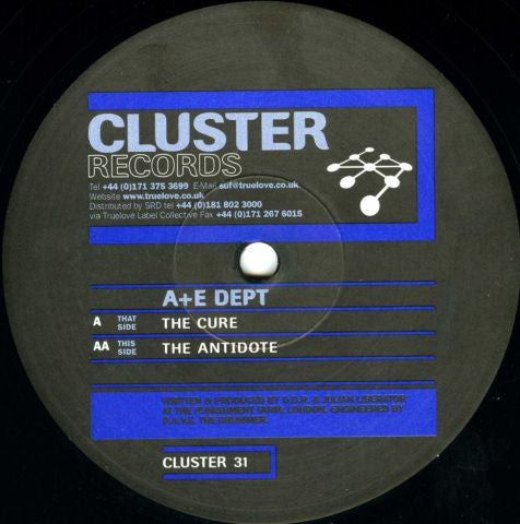 A+E Dept : The Cure / The Antidote (12")