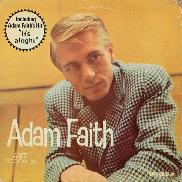 Adam Faith : Adam Faith (LP, Mono)