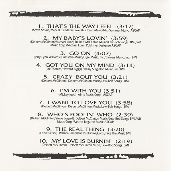 Delbert McClinton : I'm With You (CD, Album)