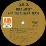 Herb Alpert & The Tijuana Brass : S.R.O. (LP, Album, San)