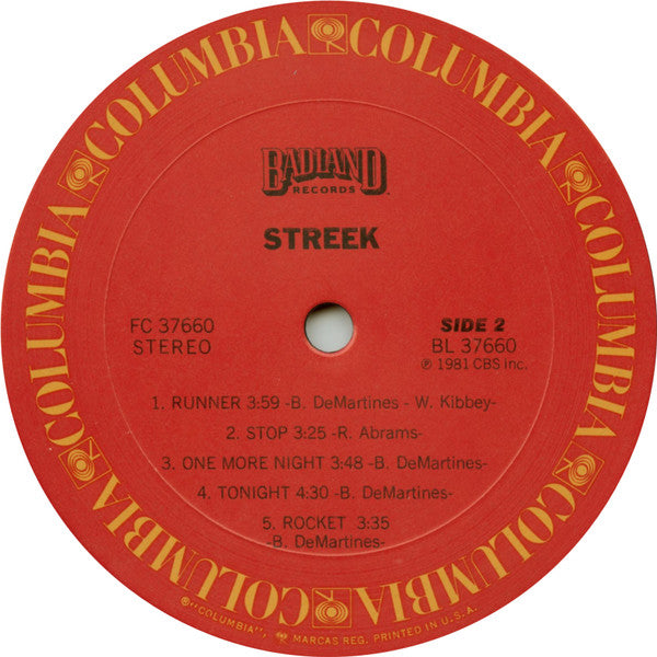 Streek : Streek (LP, Album)