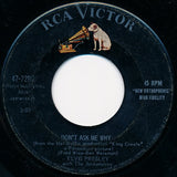 Elvis Presley : Hard Headed Woman / Don't Ask Me Why (7", Single, Ind)