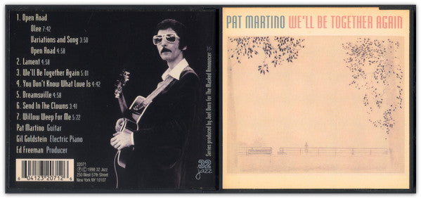Pat Martino : We'll Be Together Again (CD, Album, RE)