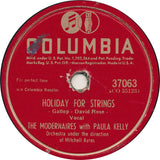 The Modernaires With Paula Kelly : To Each His Own / Holiday For Strings (Shellac, 10")