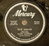 Ralph Marterie And His Orchestra : Remember Me / Blue Mirage (10")