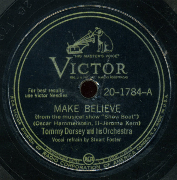 Tommy Dorsey And His Orchestra : Showboat (4xShellac, 10", Album, Ind)
