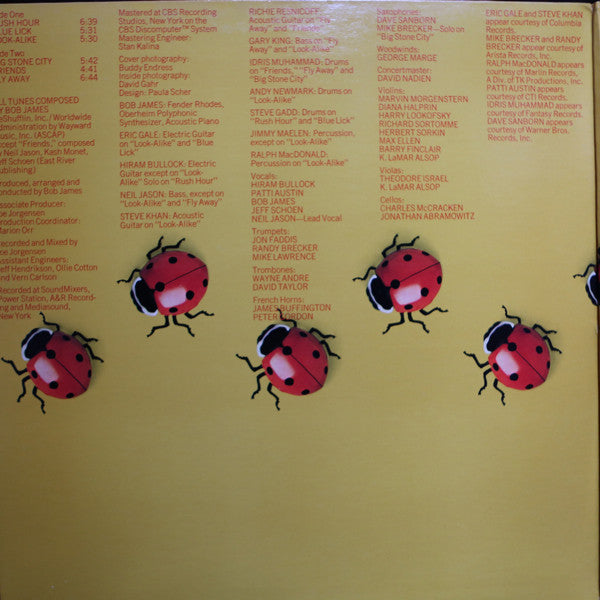 Bob James : Lucky Seven (LP, Album, Gat)