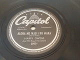 Harry Owens & His Royal Hawaiians : Hawaii (4xShellac, 10", Album)