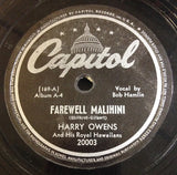 Harry Owens & His Royal Hawaiians : Hawaii (4xShellac, 10", Album)